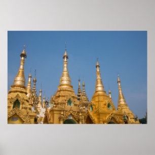 Buddhistische Schreine Poster