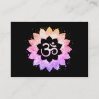 *~* Buddhistische Spirituelle Yoga Om Om Lotus Blu