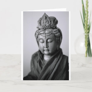Buddhistische Statue Karte