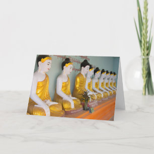 Buddhistische Statuen in Umin Thounzeh Karte