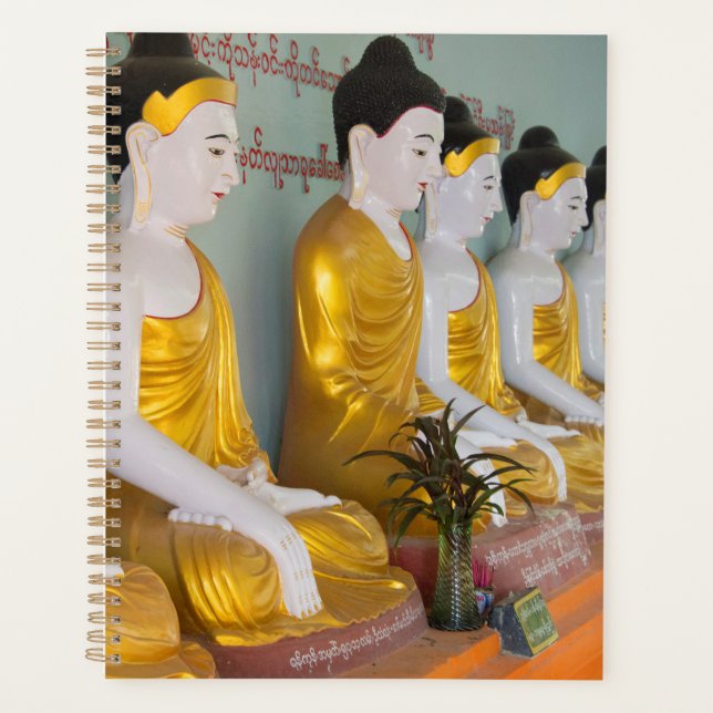 Buddhistische Statuen in Umin Thounzeh Planer (Vorderseite)