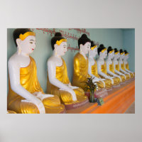 Buddhistische Statuen in Umin Thounzeh