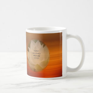 Buddhistische Tasse SGI mit Nam Myoho Renge Kyo