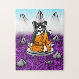 Buddhistische Tuxedo-Medizin Puzzle