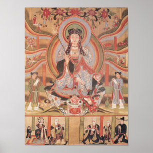 Buddhistischer Banner Poster