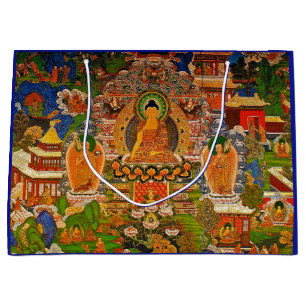 Buddhistischer Buddhismus Buddhas, der Boho Große Geschenktüte