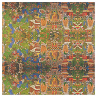Buddhistischer Buddhismus Buddhas, der Boho Stoff