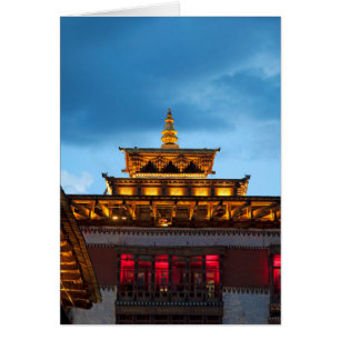 Buddhistischer Dzong-Dom