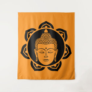 Buddhistischer Innendekoration Wandteppich
