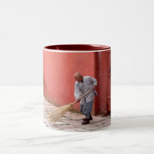 Buddhistischer Mönch Becher Zweifarbige Tasse