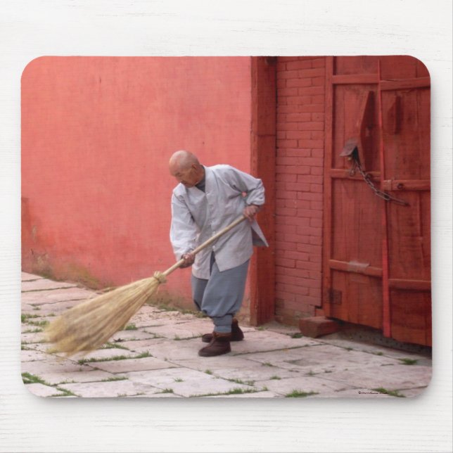 Buddhistischer Monk Mousepad (Vorne)