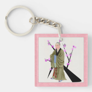 Buddhistischer Monk-Schlüsselanhänger Schlüsselanhänger