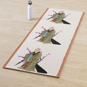 Buddhistischer Monk Yoga Mat Yogamatte