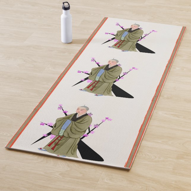 Buddhistischer Monk Yoga Mat Yogamatte (Beispiel)