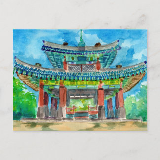 Buddhistischer Schrein Postkarte