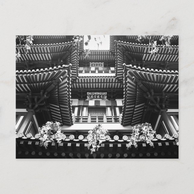 Buddhistischer Tempel Postcard Postkarte (Vorderseite)