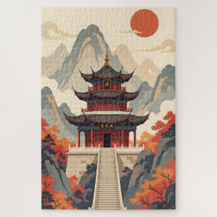 Buddhistischer Tempel Puzzle