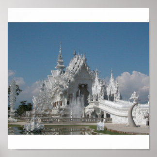 Buddhistischer Tempel Thailand Poster