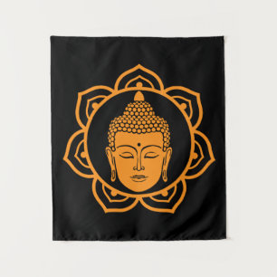 Buddhistischer Wohnzimmerschmuck Wandteppich