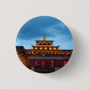 Buddhistisches Dzong-Dach Button