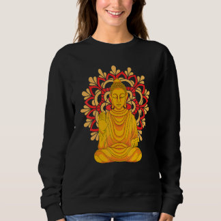 Buddhistisches Mandala Spirituelle Meditation Zen  Sweatshirt