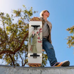 Buddhistisches Monk Skateboard
