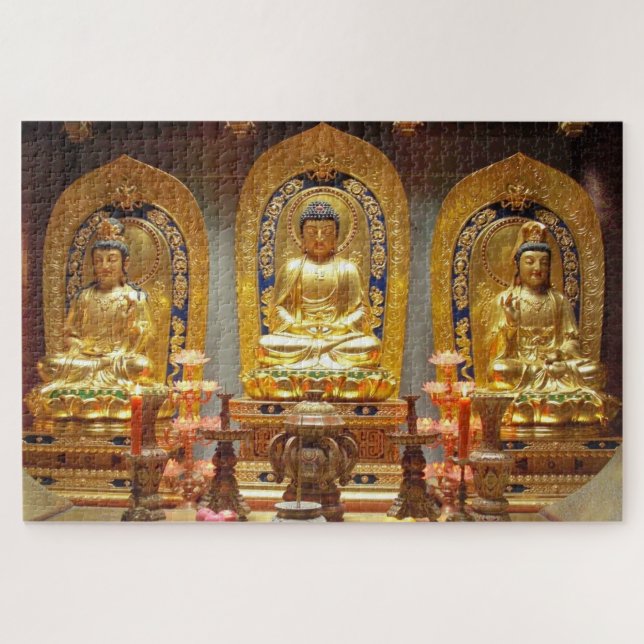buddhistisches Schrumpf Puzzle (Horizontal)