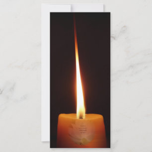 Buddhistisches SGI-Lesezeichen mit Lotus Candle un