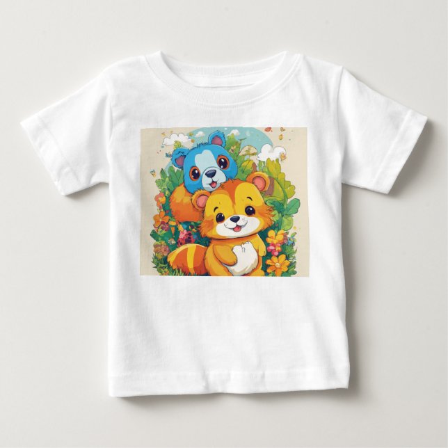 Buddies: Cuddle Crew Edition Baby T-shirt (Vorderseite)