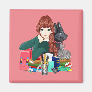 Buddies Furry Friends Magnet, ZKOA Magnet