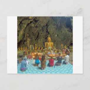 Buddist Cave Temple Postkarte