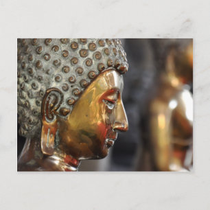 Buddistische Skulptur Postkarte