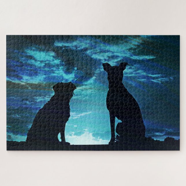 Buddy Blue Puzzle (Horizontal)
