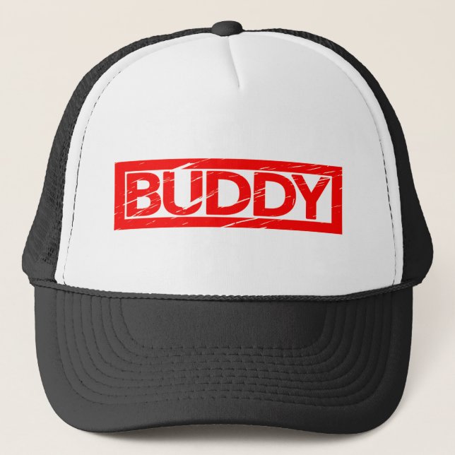 Buddy Briefmarke Truckerkappe (Vorderseite)