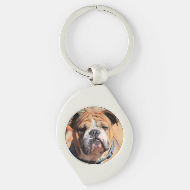 Buddy Bulldog Schlüsselanhänger (Vorderseite)