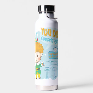 Buddy den Elf, du hast es getan! Herzlichen Glückw Trinkflasche