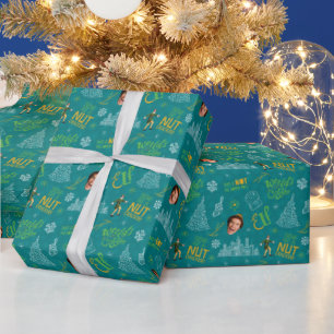 Buddy der Elf Aquamarines Zitatsmuster Geschenkpapier