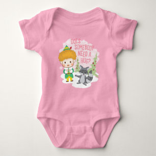 Buddy der Elf braucht jemand eine Umarmung? Baby Strampler