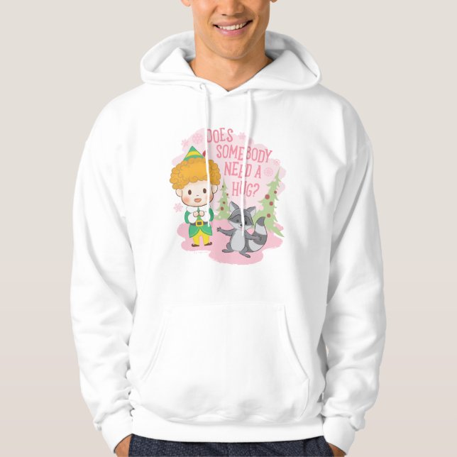 Buddy der Elf braucht jemand eine Umarmung? Hoodie (Vorderseite)