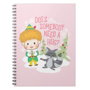 Buddy der Elf braucht jemand eine Umarmung? Notizblock