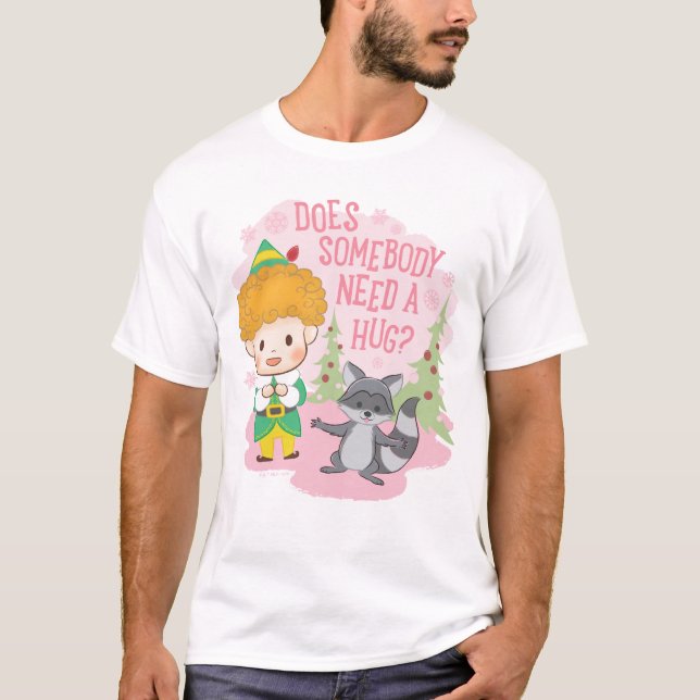 Buddy der Elf braucht jemand eine Umarmung? T-Shirt (Vorderseite)