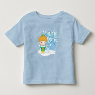 Buddy der Elf Snowball Kampf! Kleinkind T-shirt