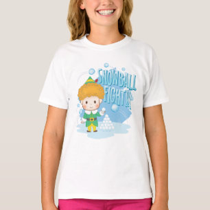 Buddy der Elf Snowball Kampf! T-Shirt