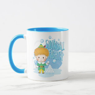 Buddy der Elf Snowball Kampf! Tasse