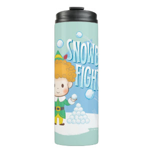 Buddy der Elf Snowball Kampf! Thermosbecher