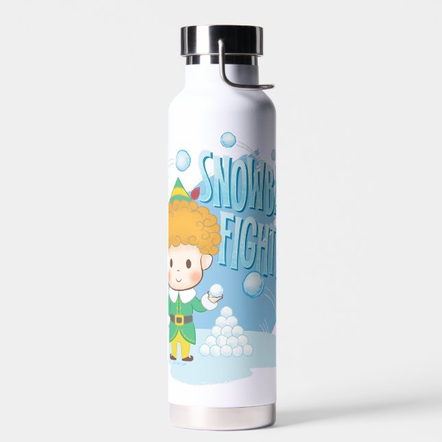 Buddy der Elf Snowball Kampf! Trinkflasche (Links)