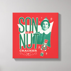 Buddy, der Sohn eines Nutcrackers Leinwanddruck