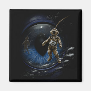 Buddy Diving Magnet