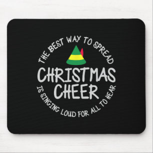 Buddy Elf Christmas Cheer 2024 Mousepad