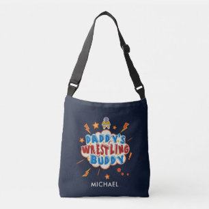 Buddy Funny, Wrestling von niedlich Daddy Tragetaschen Mit Langen Trägern